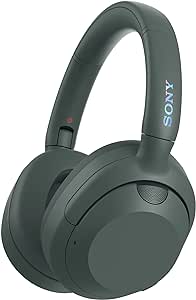 Sony ULT WEAR - Wireless Noise Cancelling Headphones with ULT POWER SOUND, Ultimate Deep Bass, Clear Call Quality, Up to 30hr Battery Life, Alexa & Google Assistant, IOS & Android - Forest Gray