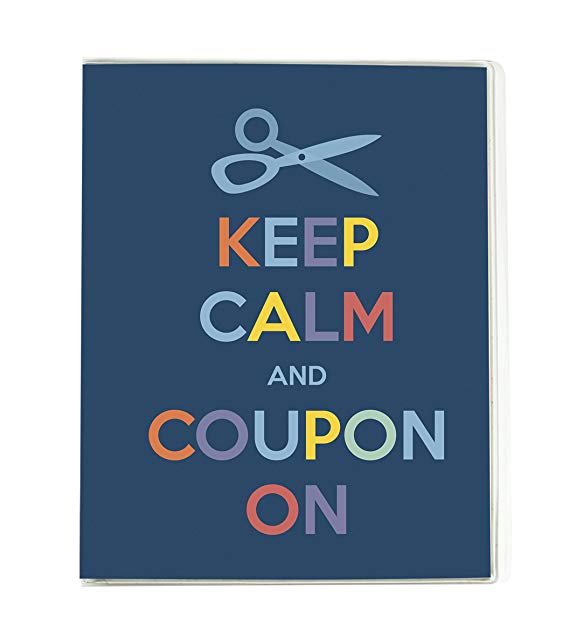 Small Coupon Organizer Portfolio - Keep Calm