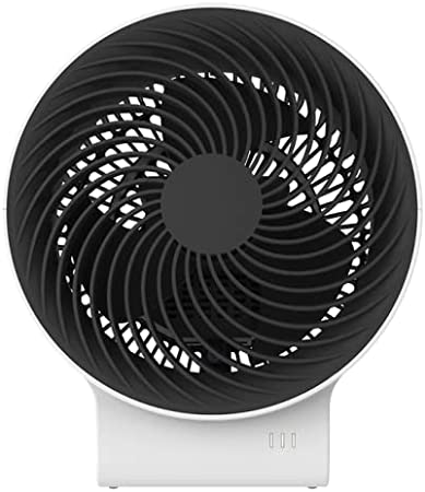 BONECO Air Shower Ventilator F100 – Tisch-Ventilator mit 3 Leistungsstufen – Touch-Bedienfeld mit LED-Anzeigen – bis zu 610 m3/h Luftzirkulation, weiß, 202 × 207 × 238 mm