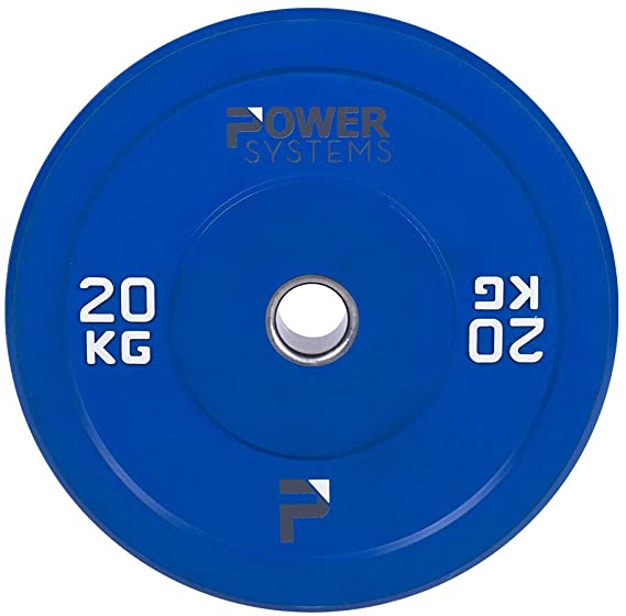 Power Systems Olympic Bumper Plate, 5 Kilograms, Grey (55894)