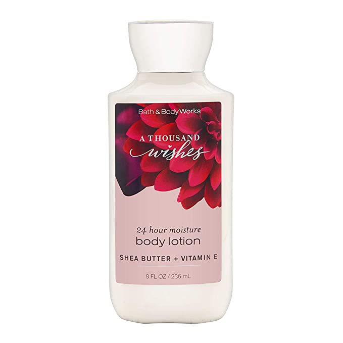 Bath & Body Works A Thousand Wishes Shea & Vitamin E Body Lotion, 8 Ounce