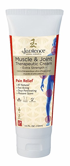Muscle & Joint Therapeutic Cream - Extra Strength - 4.5oz | Analgesic Joint Cream for Pain | Experience Lower Back Pain Relief & Support | Arthritis & Inflammation Relief | Dit Da Jow Rub by Jadience