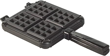 NordicWare 15040 Cast Aluminum Stovetop Belgium Waffle Iron