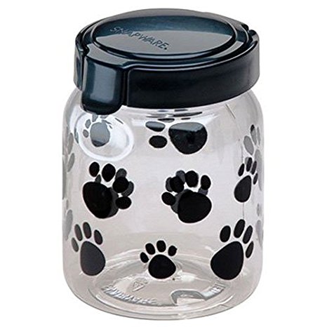 Snapware Airtight Food Storage 4.2 Cup Pet Treat Canister