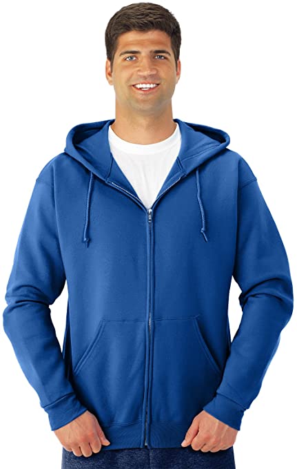 Jerzees Men’s Fleece Full Zip Hoodie