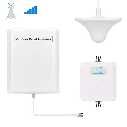HJCINTL Verizon Cell Phone Signal Booster 4G LTE Cell Booster FDD High Gain 700MHz Band13 Wireless Signal Booster Home Mobile Phone Signal Repeater Booster Kits