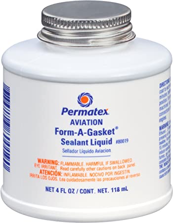 Permatex 80019 Aviation Form-A-Gasket No. 3 Sealant, 4 oz.