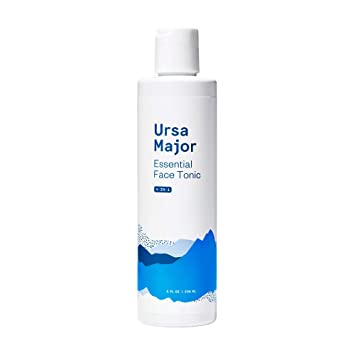 Ursa Major Essential Face Tonic | 4-in-1 Natural Toner to Cleanse, Exfoliate, Soothe and Hydrate | 8 Ounces