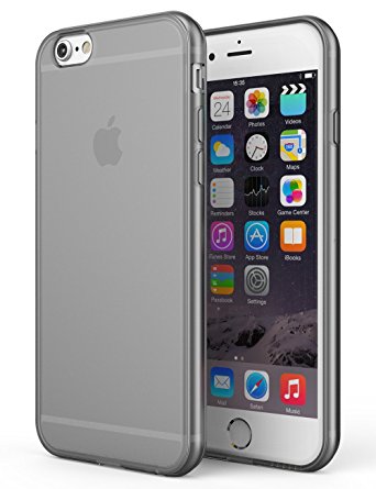 iPhone 6 Case, iPhone 6S Case, GOSHELL Apple iPhone 6 Clear Cases Protective Transparent Slim Case Anti-Scratch Ultra Thin TPU Cover for iPhone 6 6S 4.7 inch-Black