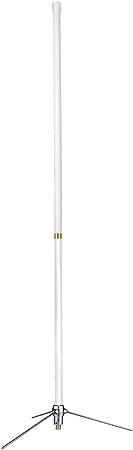 Retevis 144/430MHz Amateur Dual-Band Base Antenna,2m/70cm 7.2 dBi High Gain Base Antenna, SL16 Connector Repeater Antenna for Retevis RA25 RT95 RT97 RT97P Ham Radio Mobile Transceivers (1 Pack)