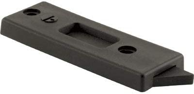 CRL Black Tilt Window Latch; 2-5/16" Screw Holes - Package