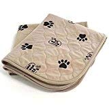 EZwhelp (Value 2-Pack Machine Washable, Reusable Pee Pad/Quilted, Fast Absorbing Dog Whelping Pad/Waterproof Puppy Training Pad/Housebreaking Absorption Pads