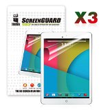 TabSuit 3 Pack Ultra-Clear of High Definition HD Screen Protectors for Dragon Touch E97 Android Tablet