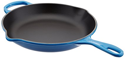 Le Creuset Signature Iron Handle Skillet, 10-1/4-Inch, Marseille