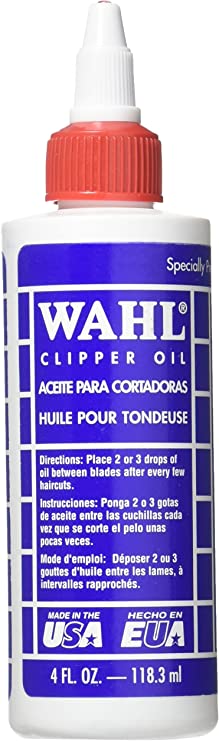 WAHL Clipper Oil for Hair Trimmers and Clippers - 118.3ml by Wahl