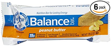 Balance Nutrition Energy Bars - Peanut Butter - 1.76 oz