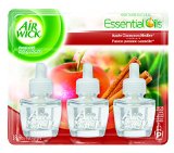 Air Wick Scented Oil Triple Refill Relaxation Apple Cinnamon Medley 067 Ounce Containers