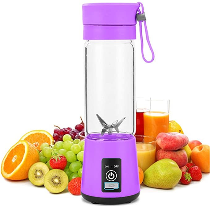 JSDOIN Portable Blender USB Rechargeable, Hand blender for shakes and smoothies smoothie personal blenders for kitchen beutty blender