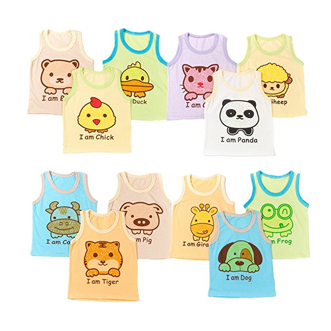 Skhls Kids Cotton Super Soft Tank Tops