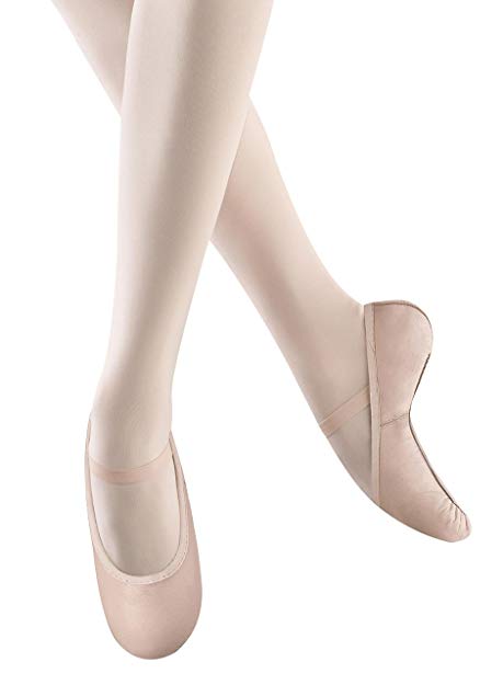 Bloch Dance Girl's Belle Full-Sole Leather Ballet Shoe / Slipper