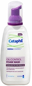 Cetaphil DermaControl Oil Control Foam Wash 8 oz (Pack of 8)