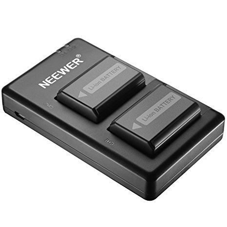 NEEWER NP-FW50 Camera Battery Charger Set for Sony - NEEWER