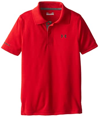 Under Armour Boys' Ua Logo Short Sleeve Polo