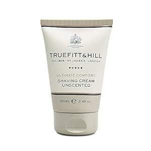 Truefitt & Hill Ultimate Comfort Shaving Cream Tube 75gm | Suitable For All Skin Types | Recommended For Sensitive Skin for Men