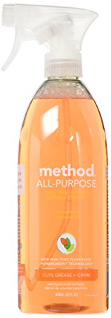 Method All Purpose Cleaner, Clementine, 28 Ounce (8 Count)