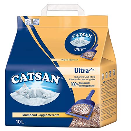 Catsan Ultra Clumping Litter 2x 10l
