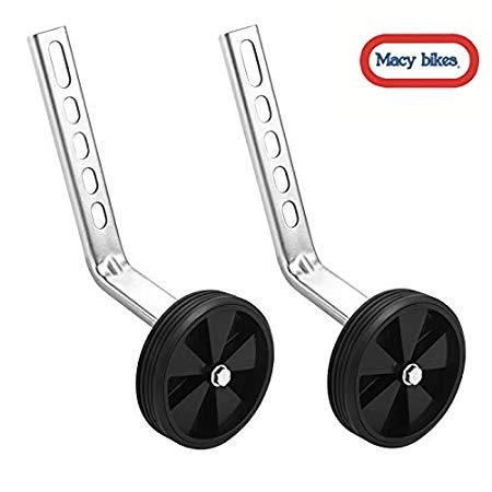 Macy Training Wheels for Children's Bicycle stabiliser(for 12 14 16 18 20 inch Bike)