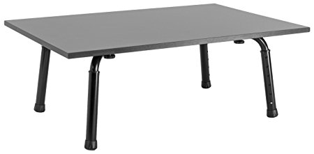 VIVO Black Standing Height Adjustable Desktop Table Top Stand | 32" Wide Standing Work Space Desk Platform (DESK-T-V032)