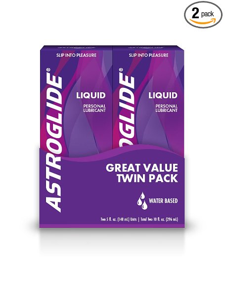 Astroglide Personal Lubricant, 5 Fluid Ounce (Pack of 2)