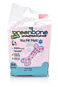 Greenbone 13403 20 Count Bio Pet Training Pads