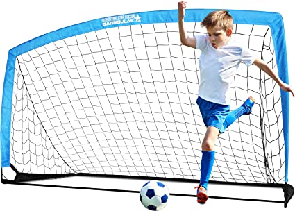 BAYINBULAK Soccer Goal Portable Soccer Net for Kids Backyard Training 6.6'x3.3', 1 Pack