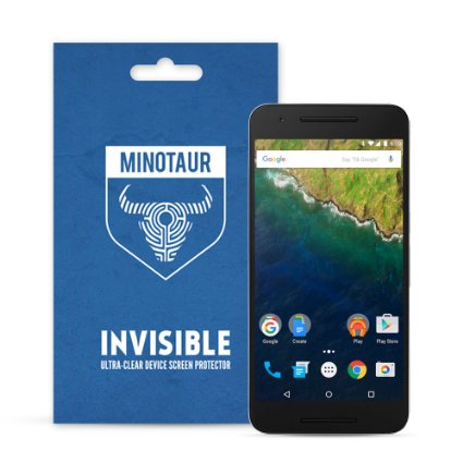 Minotaur Google Nexus 6P 2015 Screen Protector Pack Super Clear 6 Screen Protectors