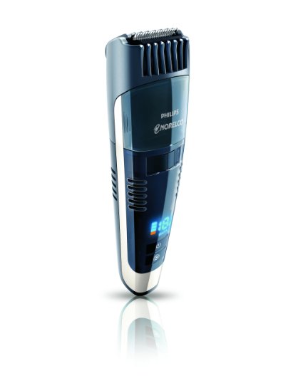 Philips Norelco QT4070 Vacuum Beard, Stubble and Pro Mustache Trimmer