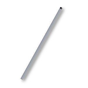 36" Long Yard Aluminum Sign Post Stake with Black Finishing Cap For Top of Post and 8" Long Double-Sided Foam Mounting Tape