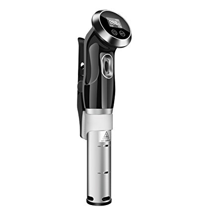 Sous Vide Precision Cooker Immersion Circulator - Markline Professional Joule Cooking Machine Pod For Precise Cooking Quiet 1000 Watts 120V Black For Steak Beef Pork Chicken Fish Salmon Eggs Vegetable