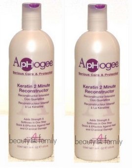 ApHogee Intensive Two Minute Keratin Reconstructor ( 16 OZ.) by Aphogee