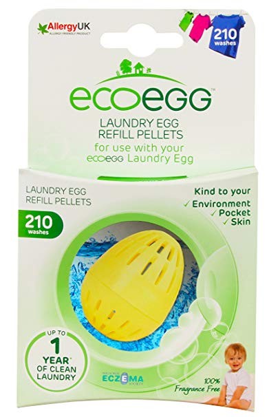 Ecoegg EELER210FF Laundry Egg Refill Fragrance Free, 210 Loads