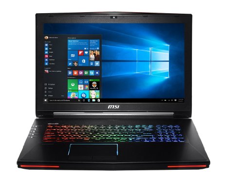 MSI GT72 Dominator G-1667 17.3-Inch Gaming Laptop (3.5 GHz Intel Core i7-5700HQ, 16 GB RAM, 128 GB Hard Drive, Windows 10), Aluminum Black