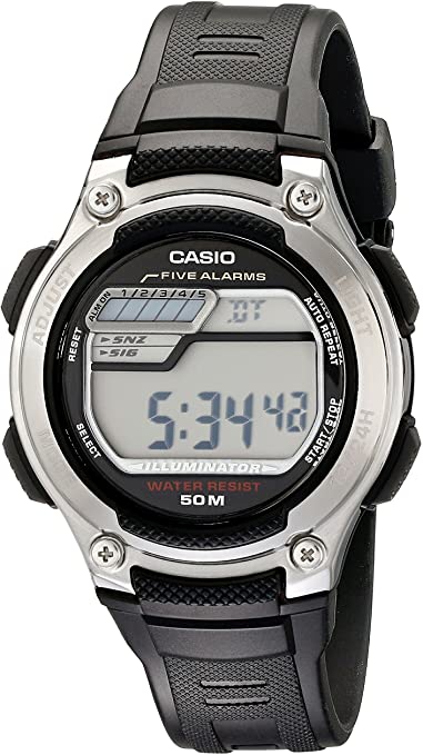 Casio Midsize W212H-1AV Digital Sport Watch