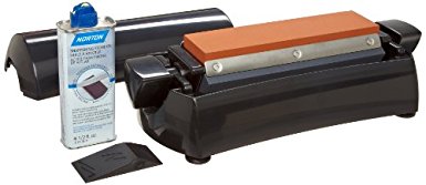 Norton IM200 -8" Three Stone Sharpening System - Fine India, Medium Crystolon, and Coarse Crystolon stones