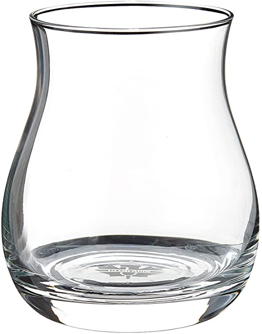 Wine Enthusiast Glencairn Wide-Bowl Whisky Glasses, Clear, Set of 4