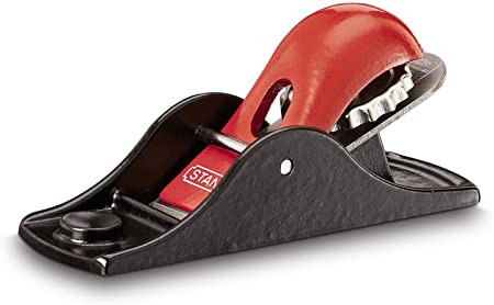 Stanley 1-12-102 Block Plane No. 102, Black/Red