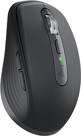 Logitech MX Anywhere 3S Wireless Mouse for Business – for Windows/Mac/Chrome/Linux, Bluetooth, Quiet Click, Secure Logi Bolt, Compact, 8K DPI, MagSpeed Scrolling - Graphite