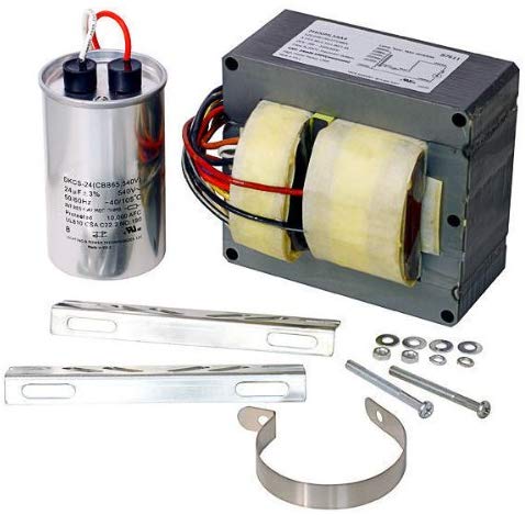 400 Watt - Metal Halide Ballast -5 Tap - ANSI M59 - Max. Temp. Rating 212 Deg. F - Includes Dry Capacitor and Bracket Kit - Deltek 87611