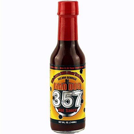 Mad Dog 357 Hot Sauce, 5 Ounce