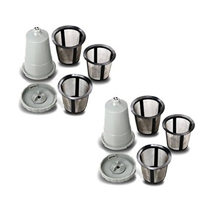 Pack Of 2,Keurig My K-Cup Replacement Coffee Filter Set fits B30 B40 B50 B60 B70 series